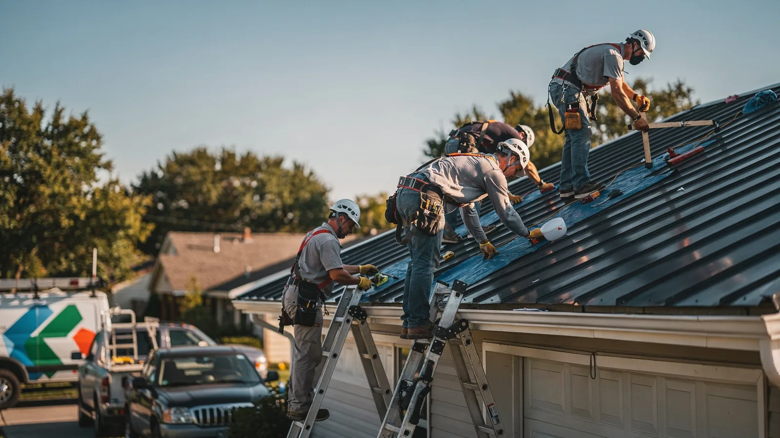 Metal Roof Installation in Saint Paul, IN near me